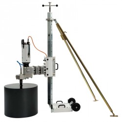 Установка алмазного бурения Pentruder MD1-MDU на 70 мм стойке-колонне с дополнительным задним упором Установка алмазного бурения Pentruder MD1-MDU на 70 мм стойке-колонне с дополнительным задним упором